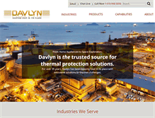 Tablet Screenshot of davlyn.com